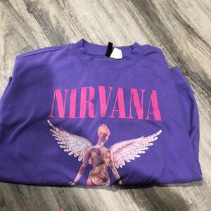Nirvana sweatshirt crewneck